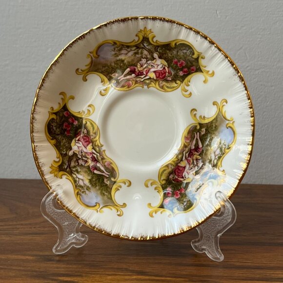 Paragon Chippendale B Saucer Fine Bone China England - Picture 10 of 11
